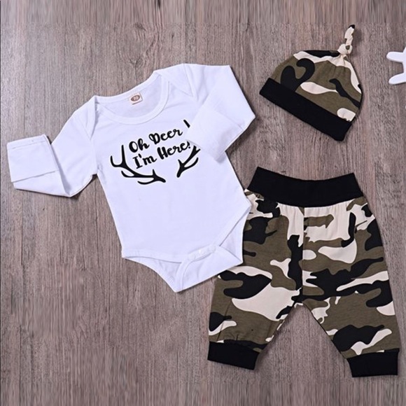 oh deer im here baby outfit
